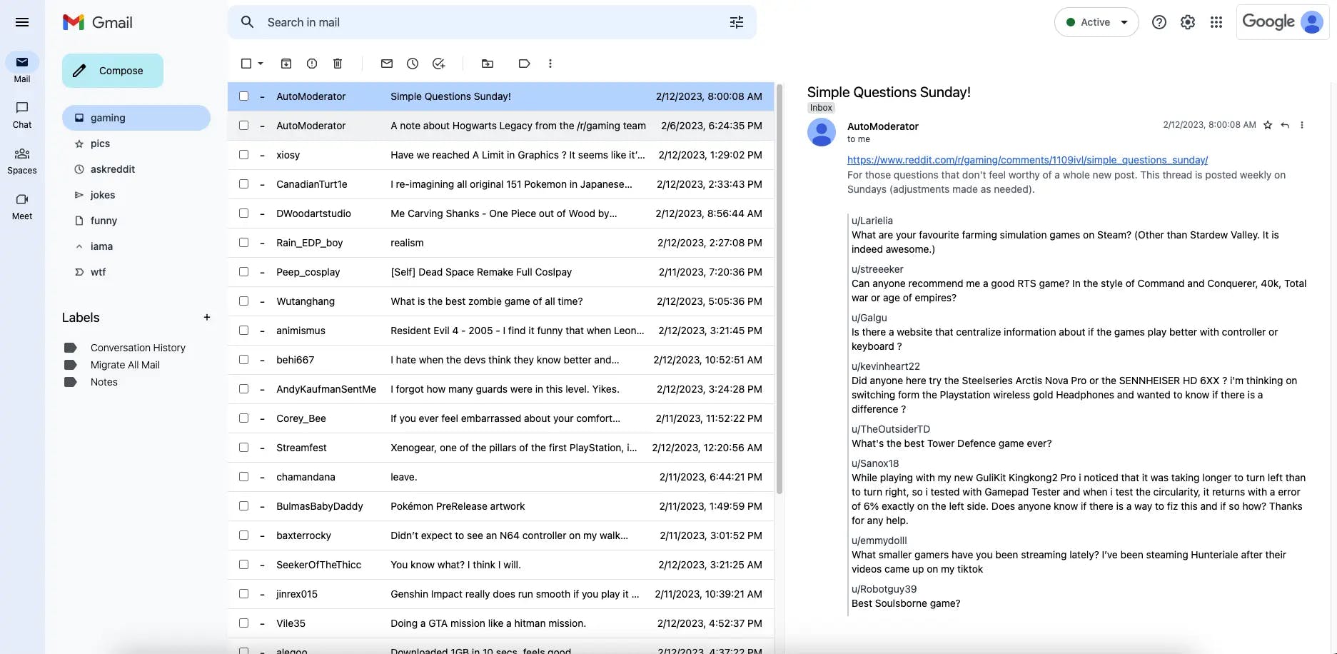 Creating a reddit client that looks like gmail: Introducing GmailKit